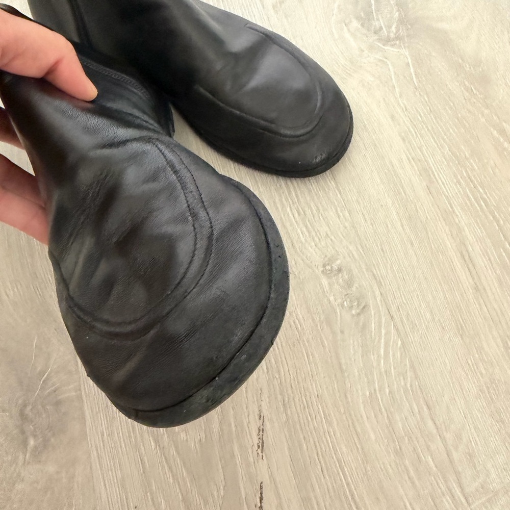 The Row Canal Black leather boots size 39/8.5 - Picture 3 of 7